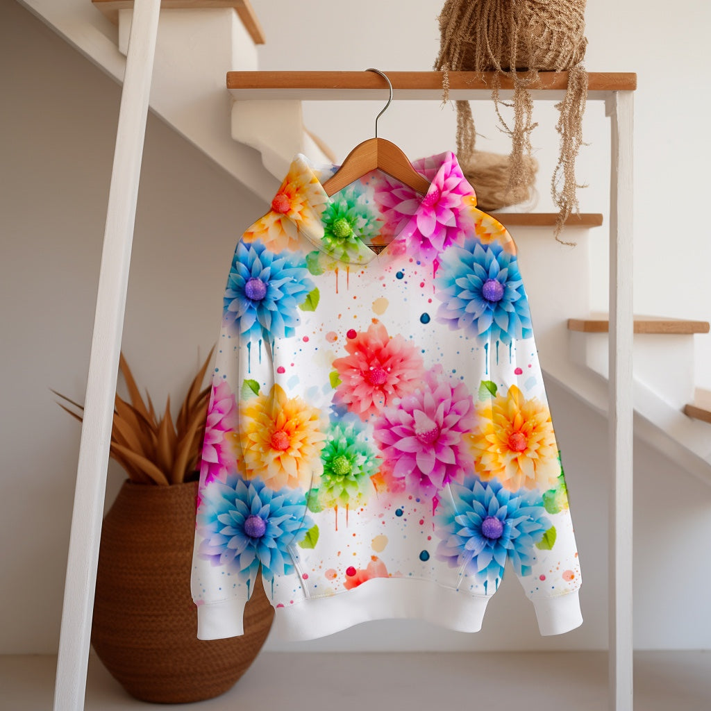 Aquarell Buntes Flecken Blümchen Zauber Dauervorbestellung